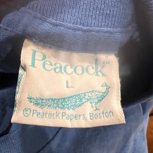 Vintage The Boss Peacock Papers T-shirt Distressed 1980’s - Picture 6 of 7